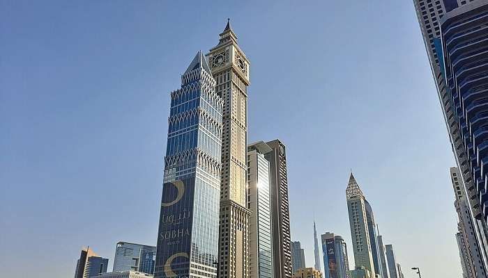 Gevora Hotel is the eighth tallest building in Dubai.