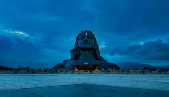 Adiyogi statue of Isha Yoga Center