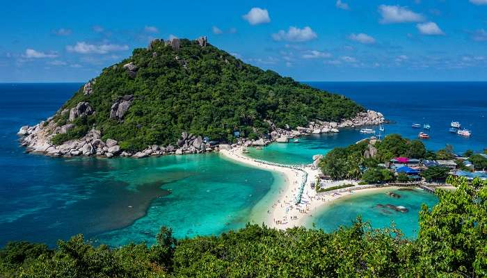 La vue incroyable de Koh Tao