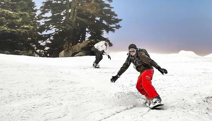 Levi: faire du skiLevi: faire du ski