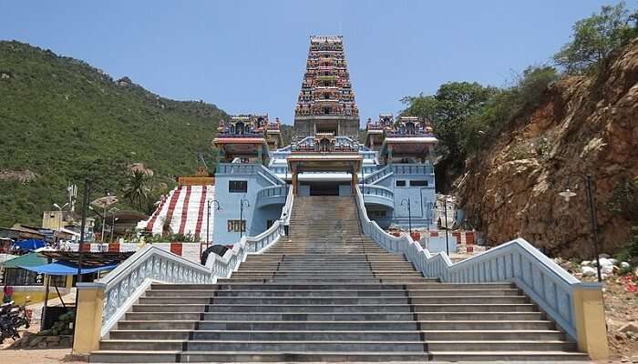 temple view of Marudamalai