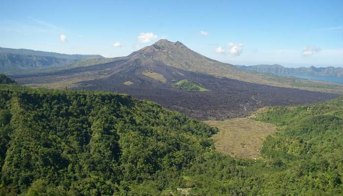 La vue incroyable de Mont Batur