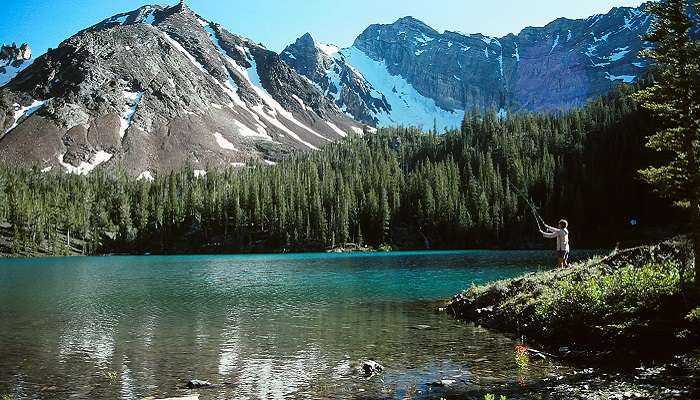 Randonnée jusqu'au lac du cratère blanc