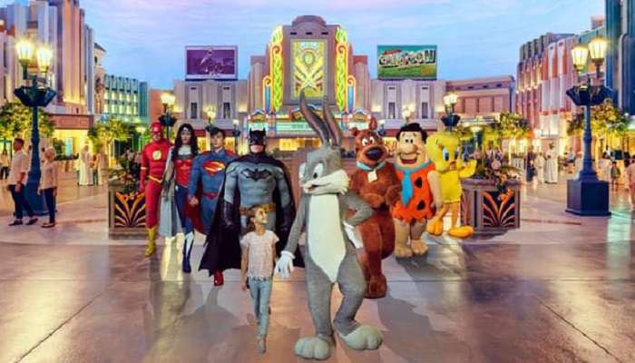 One of the best theme parks in Abu Dhabi is Warner Bros. World.