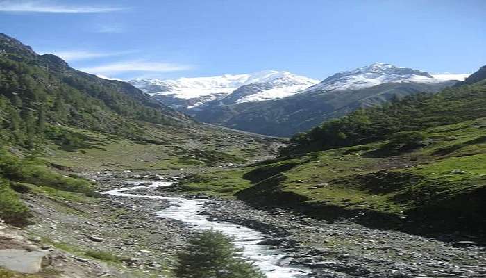 The view during Kugti Pass Trek.