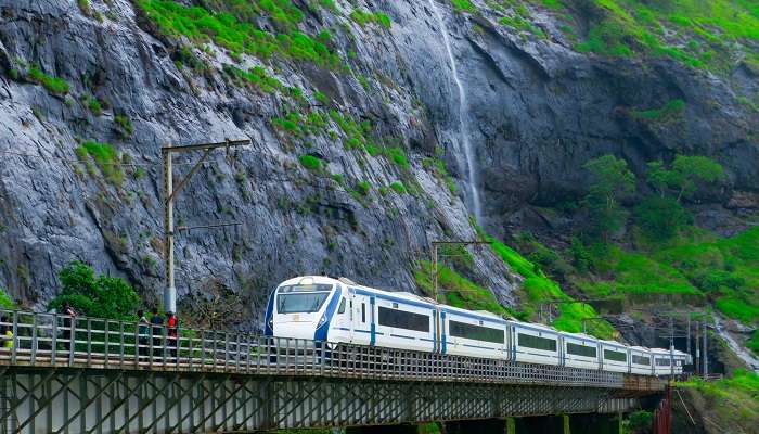 Train in Bhor Ghat