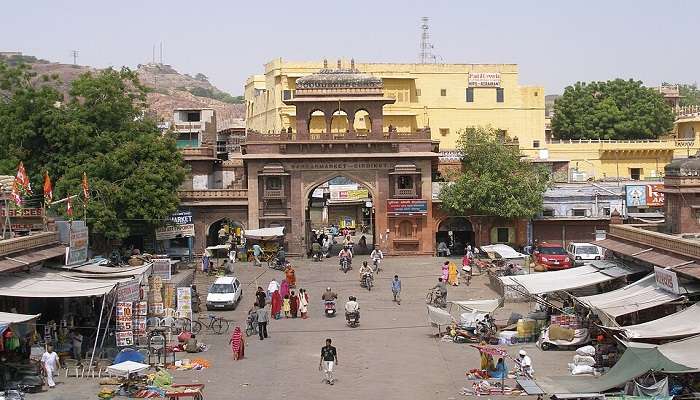 explore the clock tower, a famous street market.