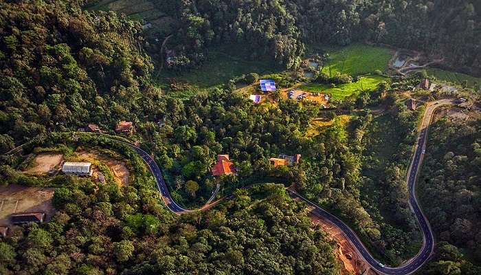 a beautiful view of coorg to visit in South India in May.