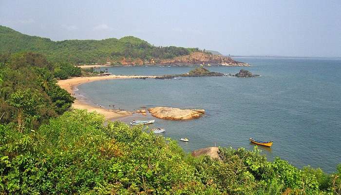 Beach view of Gokarna