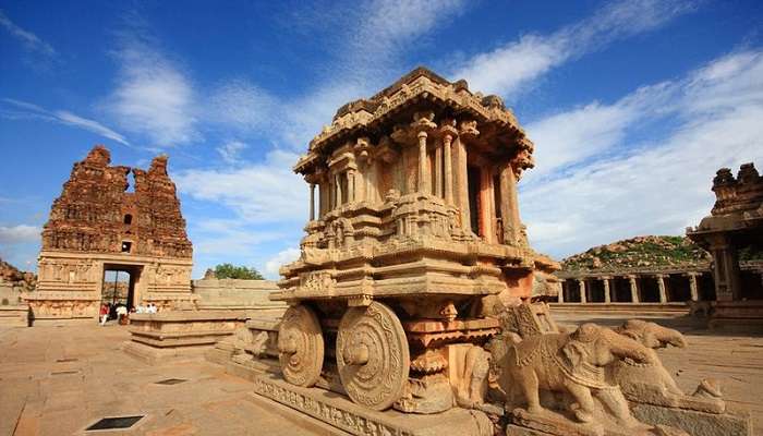 Hampi is one of the best places to visit in South India in April