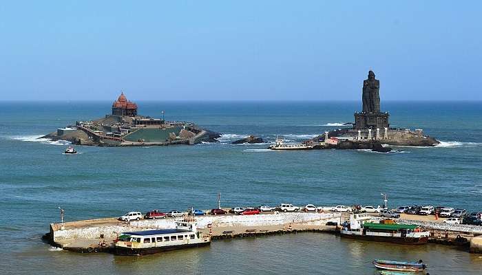 Kanyakumari is one of the best places to visit in South India in March