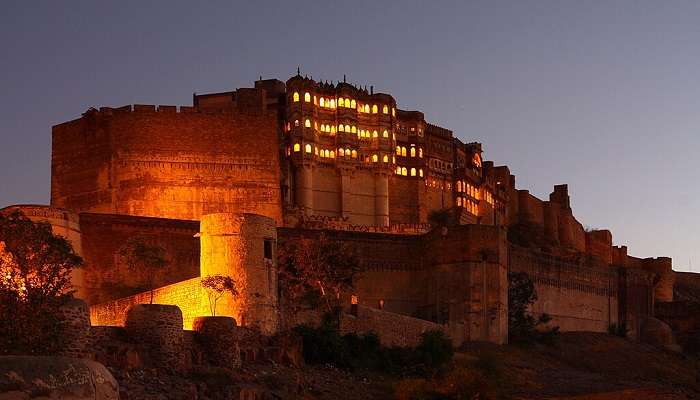 Witness the Mehrangarh fort in Jodhpur in 2 days.