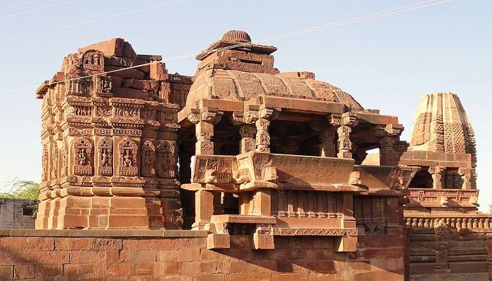 Osian temples can be on top.