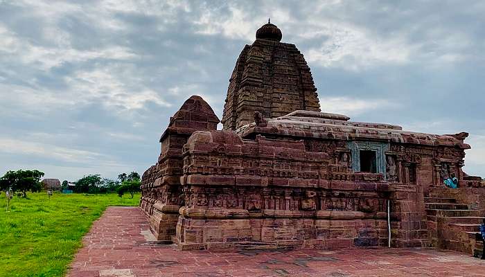 The view of Sangameshwara Temple