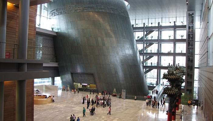 Interior view of the Capital Museum