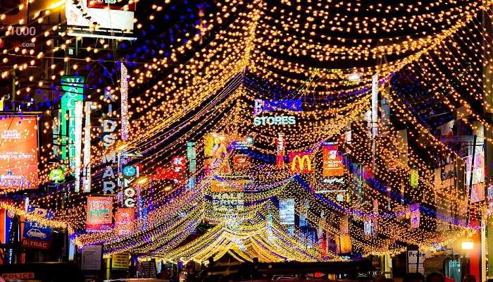 Commercial Street., is one of the top places to visit in Bangalore for 2 days.