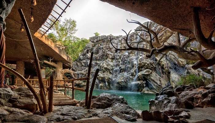 Guhantara Resort is one of the best places to visit in Bangalore with friends