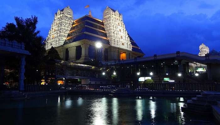 explore ISKCON Temple in Bangalore on your 2-day trip.