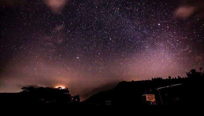 Nandi Hills is one of the best places to visit in Bangalore at night