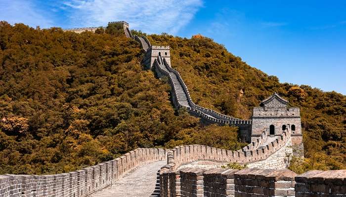 The Great Wall of China is one of the best places to visit in Beijing