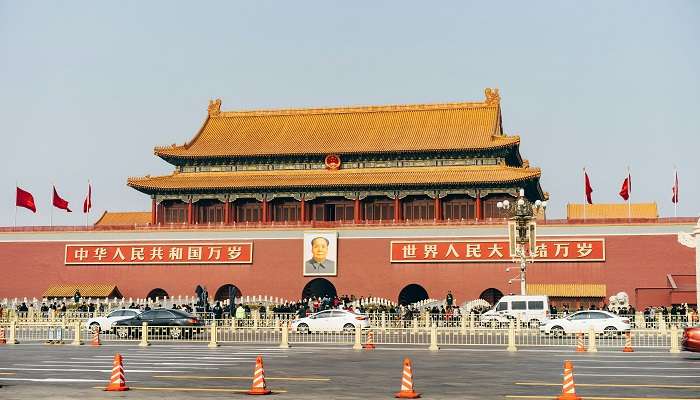 Tiananmen Square is one of the historical places to visit in Beijing