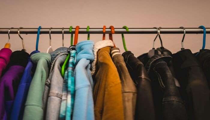 सही कपड़े ले जाएं