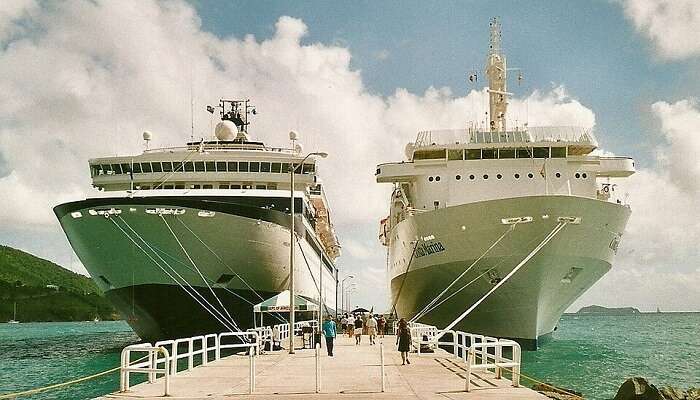 अंडमान जाने के लिए क्रूज़ रूट