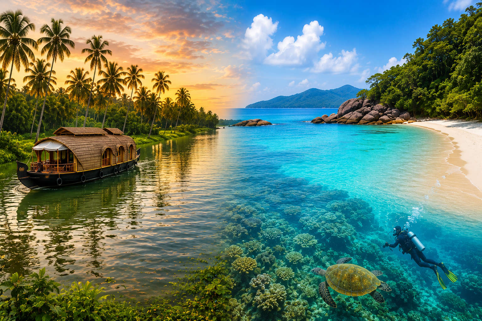 Kerala vs Andaman at a Glance