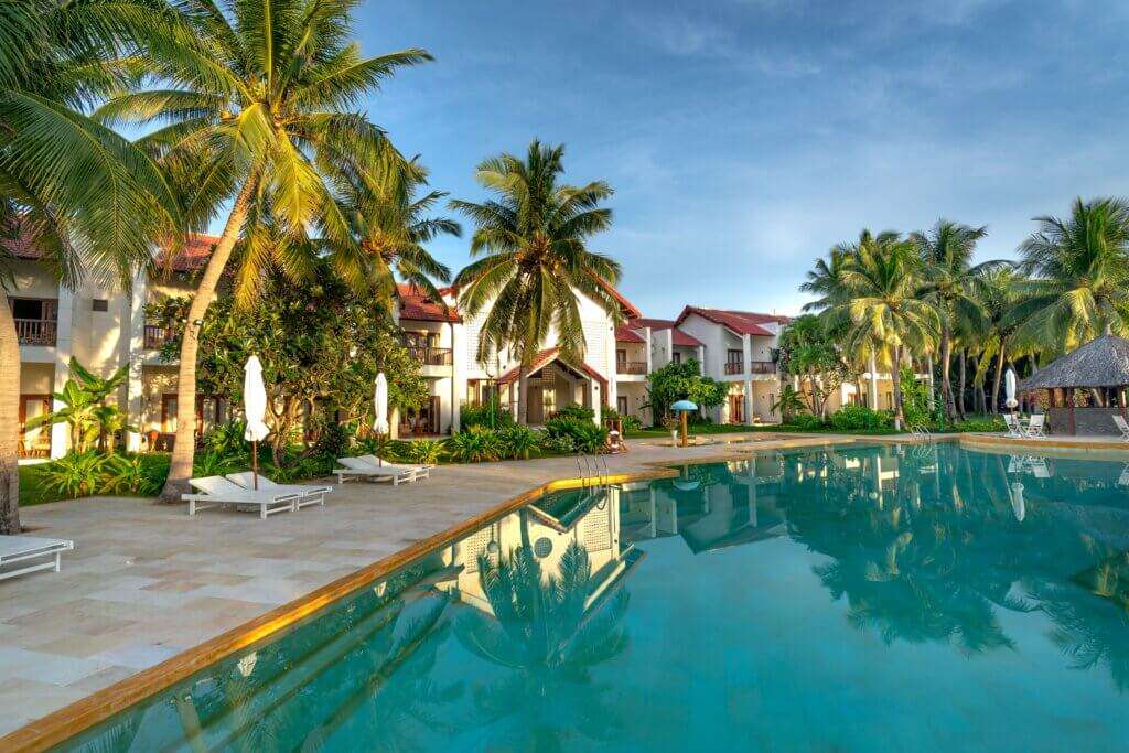 9. Eco Villa Palm Beach Resort — budget beachfront