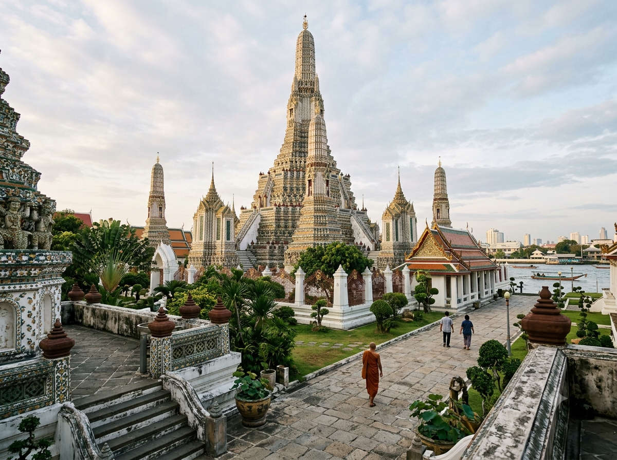 Bangkok temples with fewer crowds, Thailand