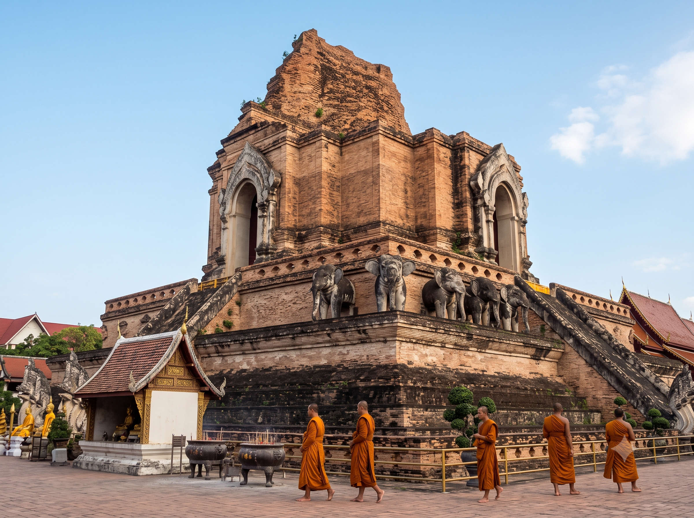 Wat Chedi Luang, , Thailand