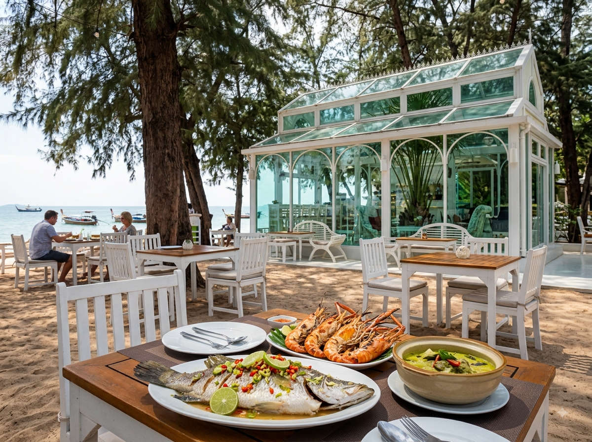 Beachfront & Sunset Dining in Na Jomtien and Pratamnak