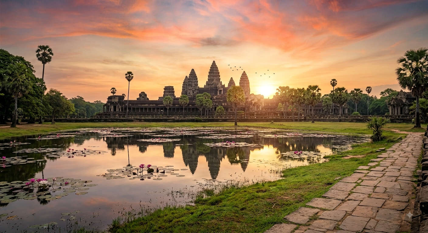 Cambodia the Angkor Wat pairing