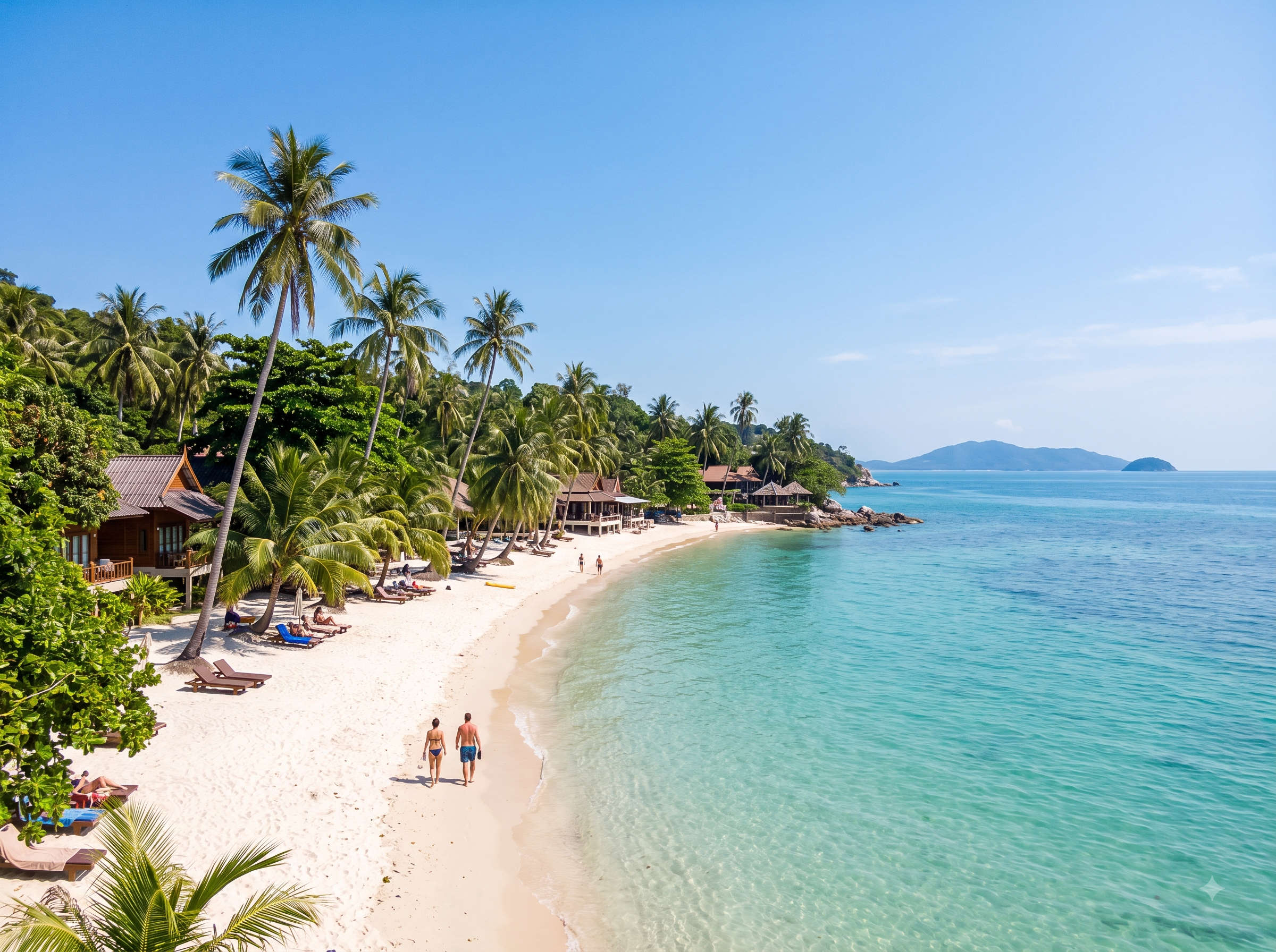 Koh Phangan's free-spirited beaches Leela and Zen