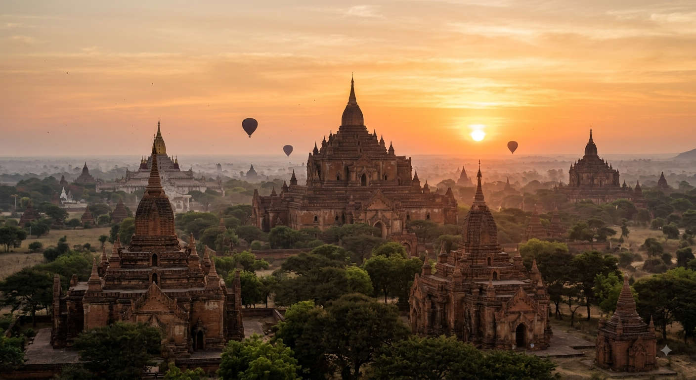 Myanmar temples, with a word of caution
