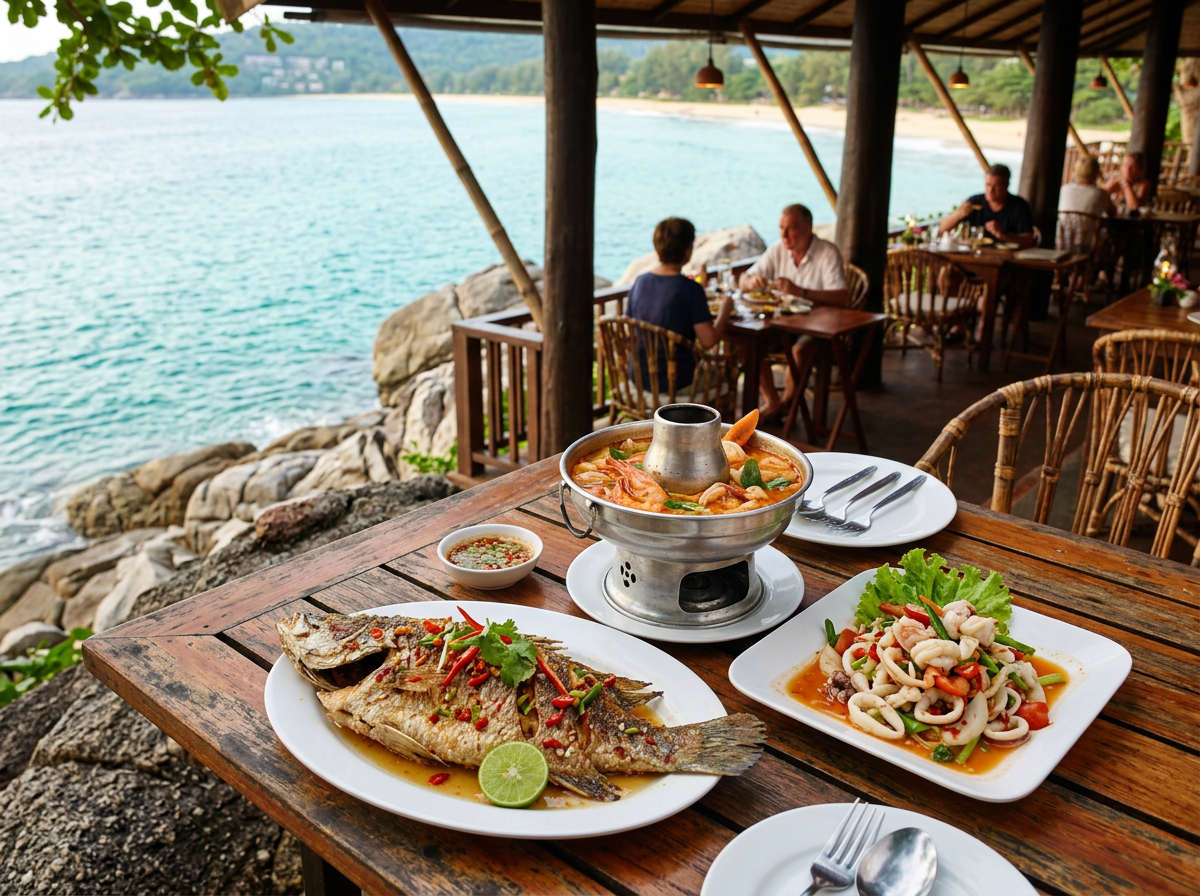 Sea-View & Fine-Dining Restaurants in Karon