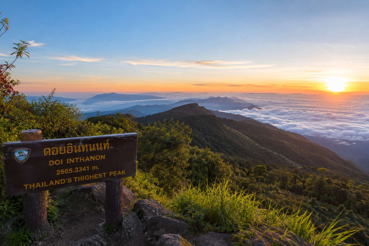 Thailand's Highest Mountains and Peaks