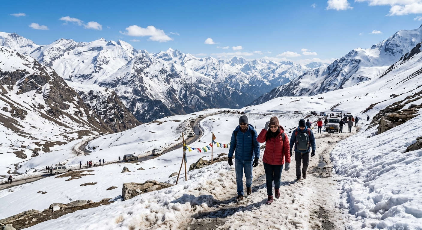 rohtang pass day trip