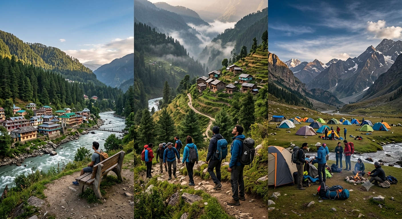 3, 4 and 5-Day Kasol Itinerary