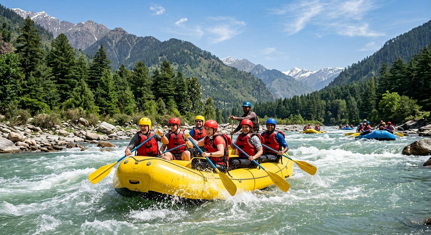 Best Time For River Rafting In Kullu