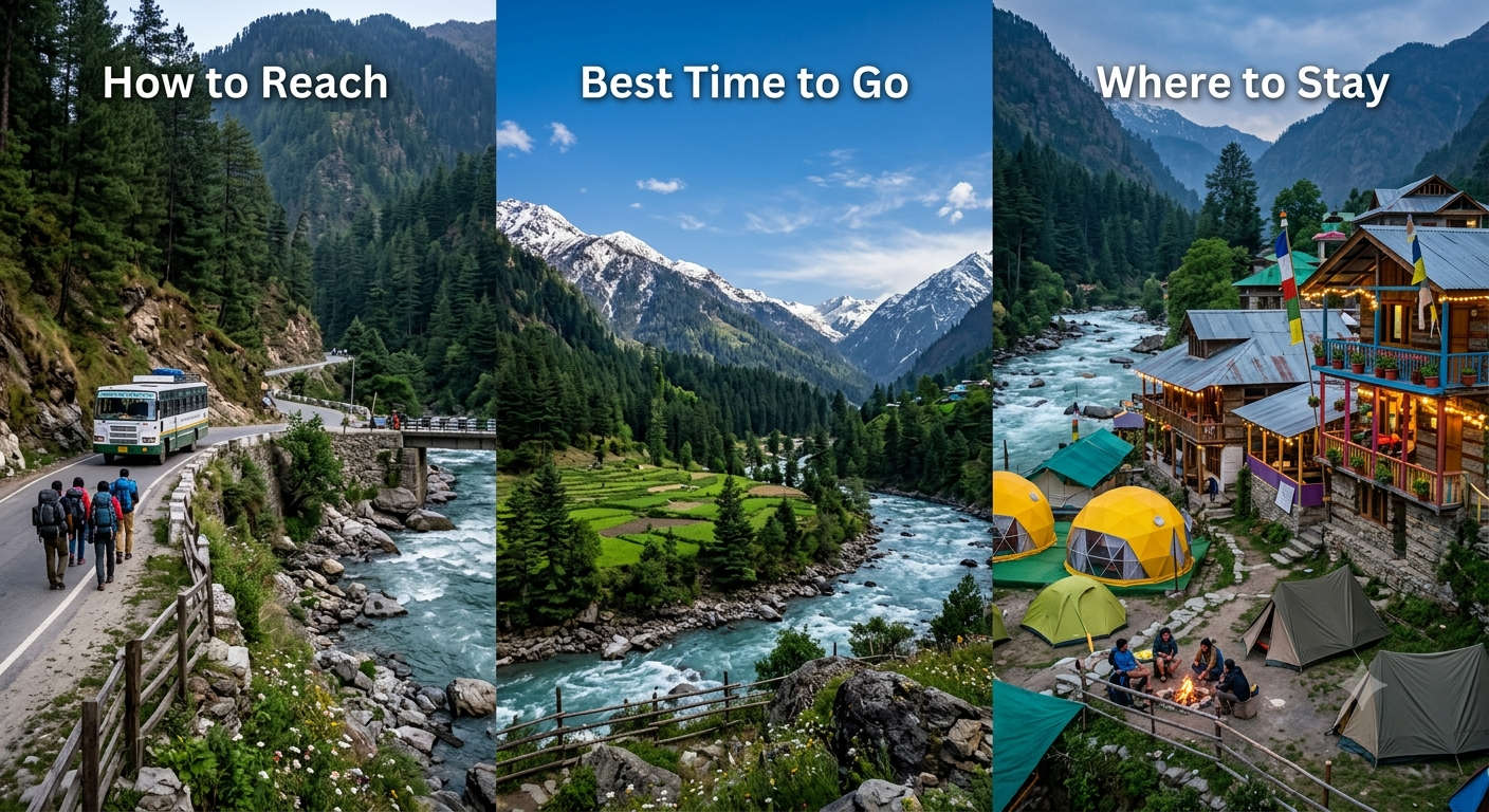 Best Time to Go, How to Reach Kasol and Where to Stay