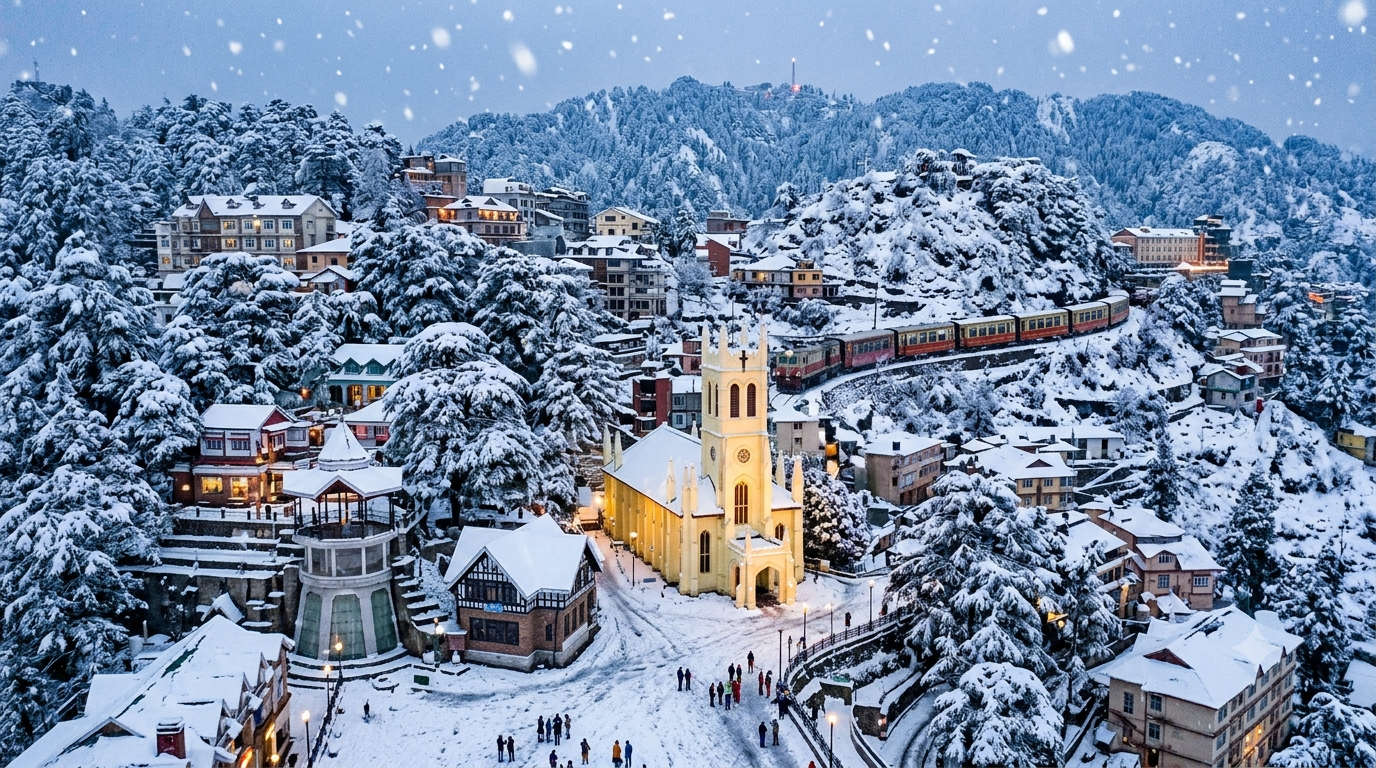 Best Time to See Snowfall in Shimla