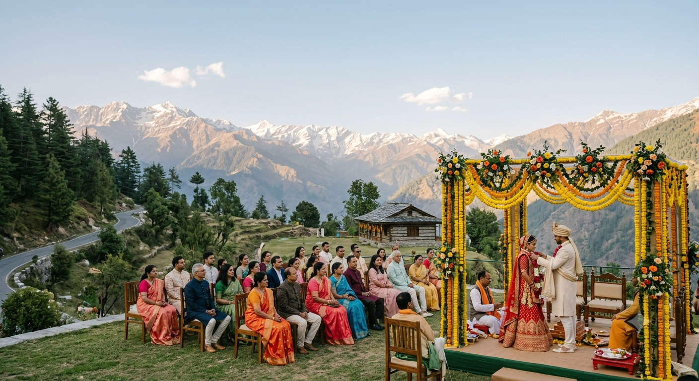 Best time for a destination wedding in Himachal