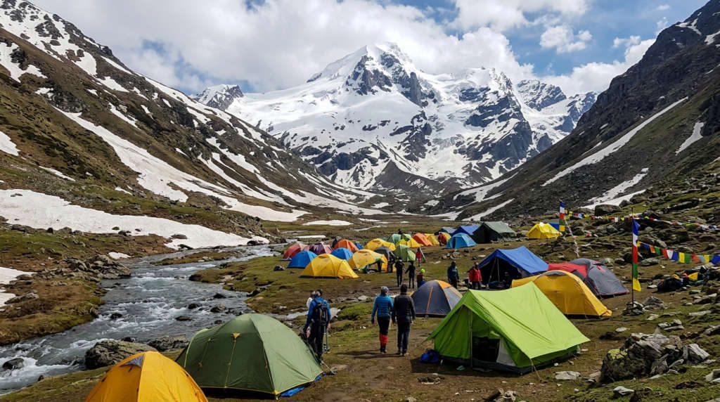 Difficult treks and high passes