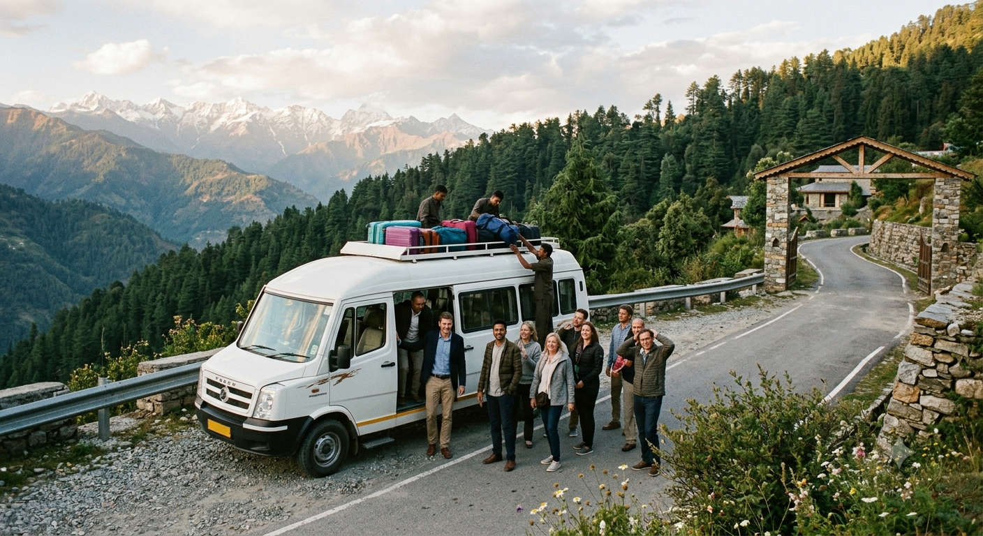 Getting your guests to the hills