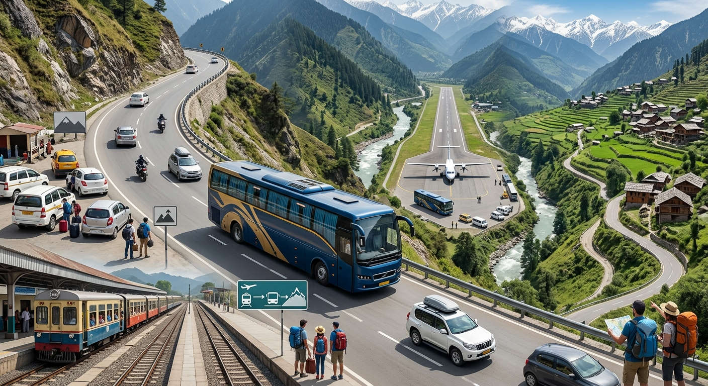 How To Reach For A 5-Day Himachal Trip