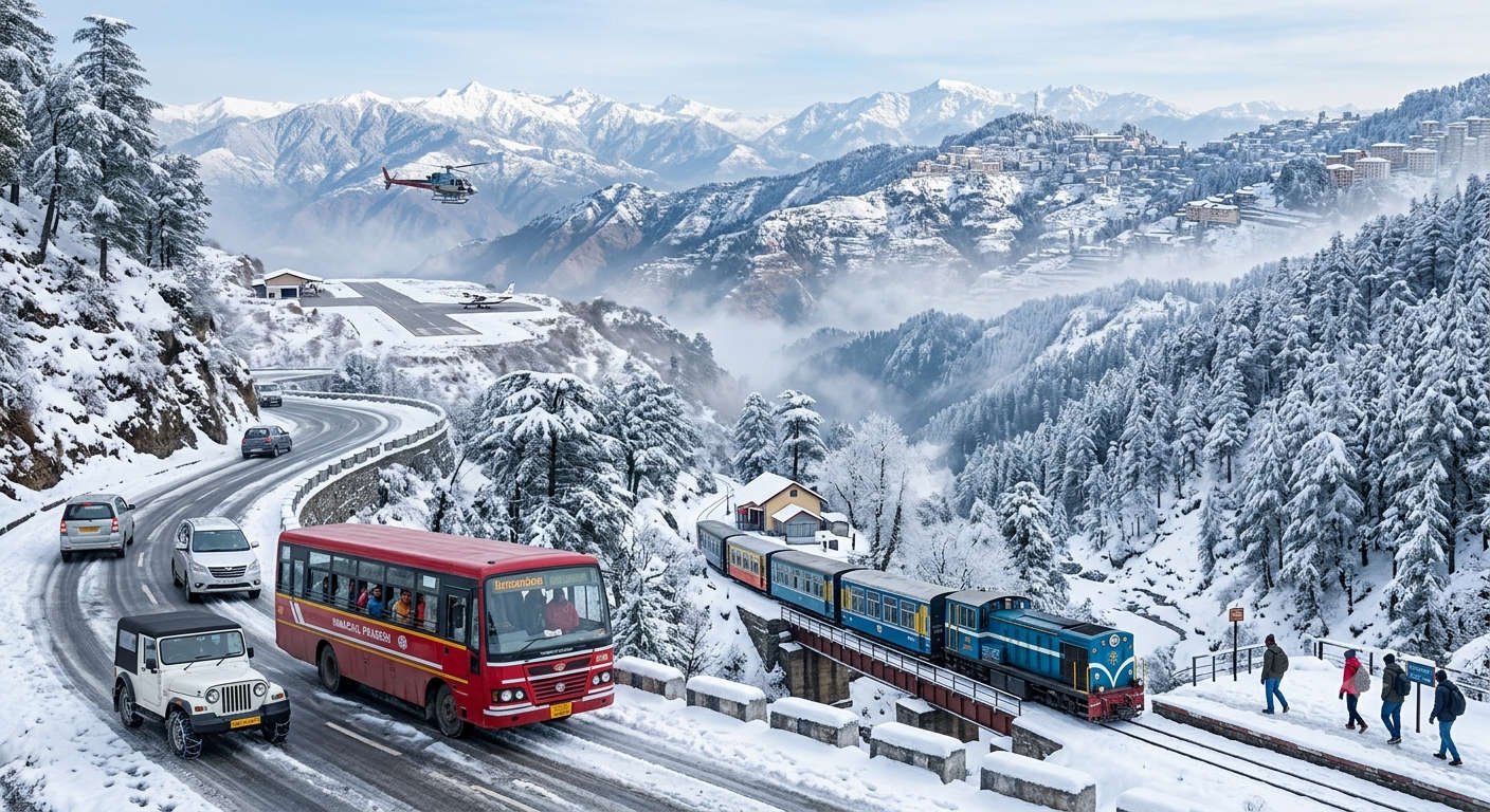 How to Reach Shimla in Winter