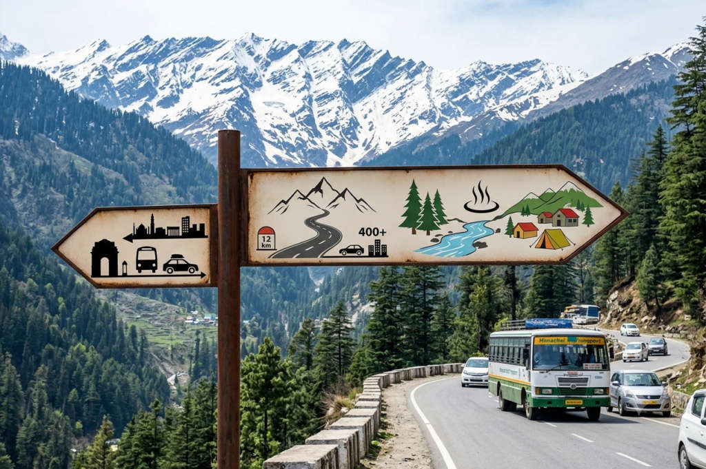 How to reach Kasol from Delhi