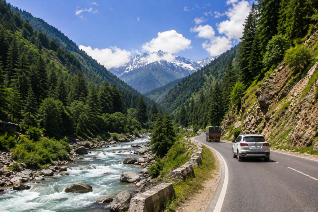 How to reach Tirthan Valley