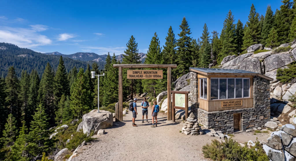 How to reach the trailheads